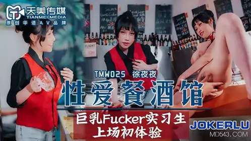 TMW025 徐夜夜 性爱餐酒馆 巨乳Fucker实习生上场初体验 天美传媒