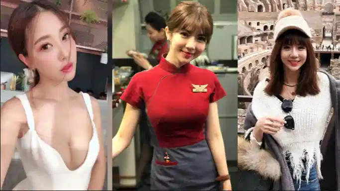 超高颜值华航空姐【张碧碧】落地即开炮，自拍性爱约炮完整版视频流出